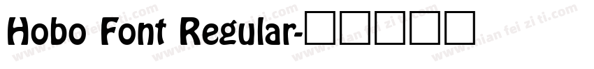 Hobo Font Regular字体转换